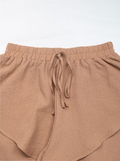 Perfee Tied Layered Shorts - Image 5