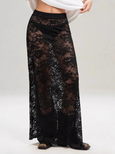 Lace Maxi Skirt - Image 3