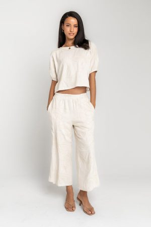 Kortney Floral Wide Leg Pants