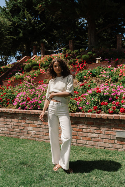 Camille Striped Wide Leg Pants - Image 10