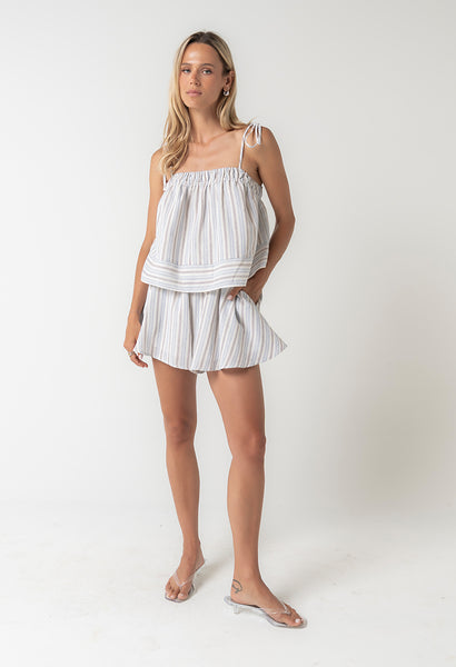 Harlie Striped Shorts