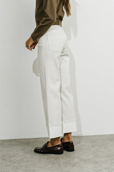 Camille Striped Wide Leg Pants - Image 4