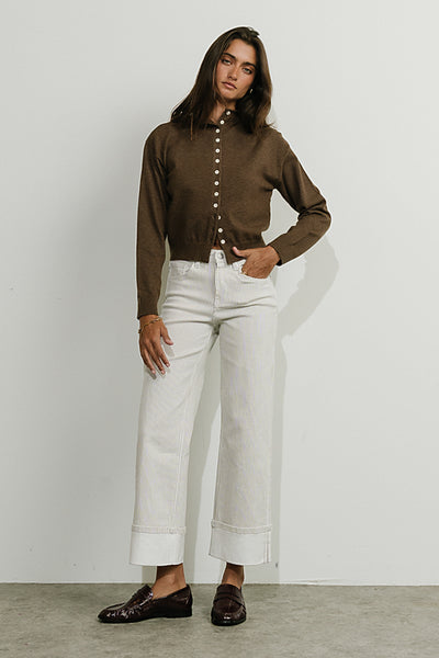Camille Striped Wide Leg Pants - Image 8