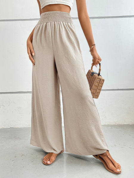 Perfee Wide Leg Pants with Pockets - Image 6