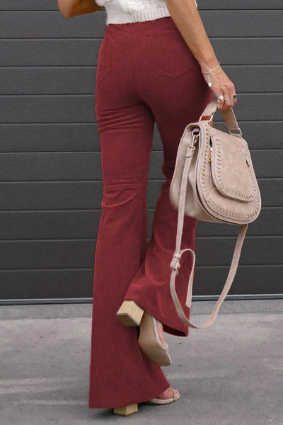 Full Size Hight Waist Bootcut Pants Plus Size - Image 5