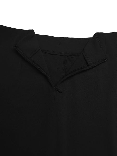 Button-Front Midi Skirt with Pockets - Image 6