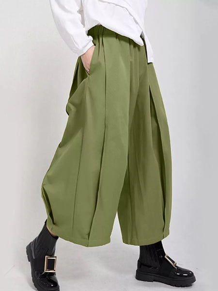 Wide Leg Pleated Detail Pants - Image 21
