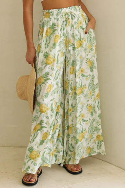 Tied Wide Leg Pants - Image 6