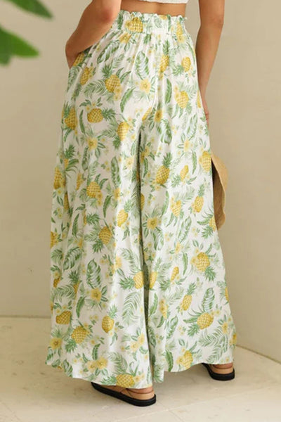 Tied Wide Leg Pants - Image 7