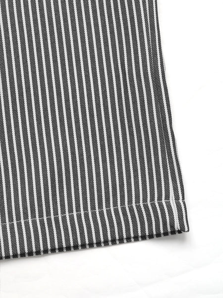 Striped Wide Leg Drawstring Pants - Image 7