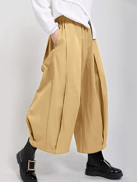 Wide Leg Pleated Detail Pants - Image 15