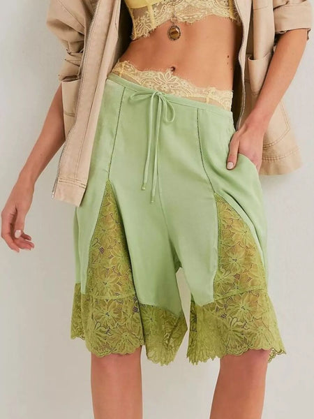 Lace Detail Shorts - Image 15