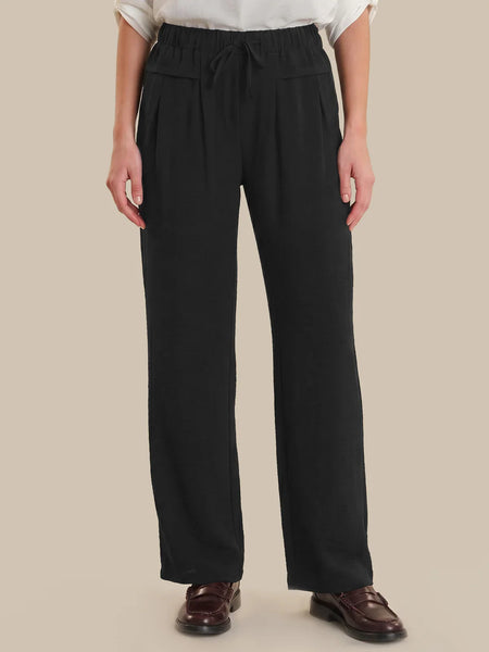 Drawstring Wide Leg Pants