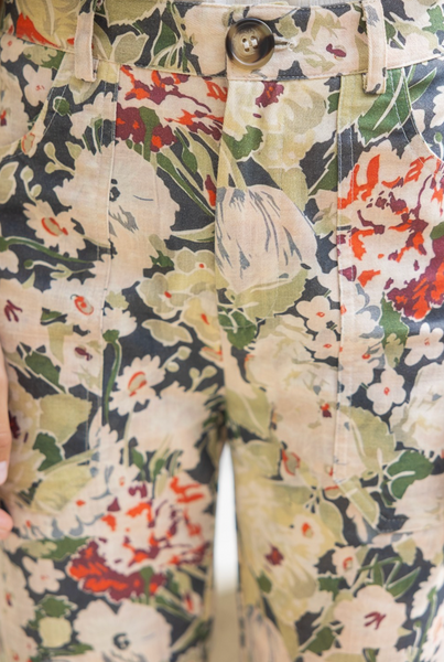 Floral Wide-Leg Statement Pants - Image 5