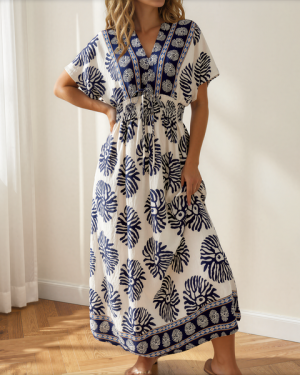 Nalani V Neck Dolman Maxi Dress