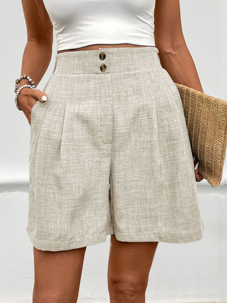 Perfee Frill Shorts with Pockets - Image 11