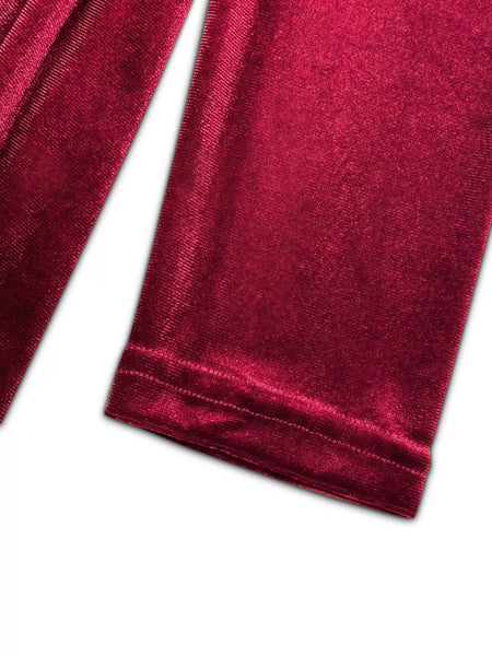 Velvet Long Sleeve Maxi Dress - Image 4