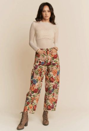The Vintage Bloom Trouser Pants