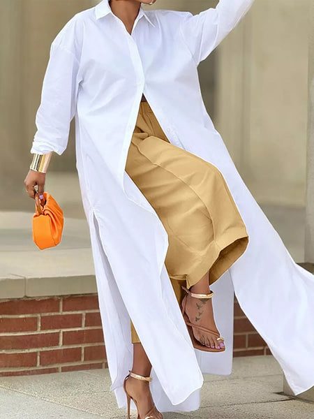 Wide Leg Pleated Detail Pants - Image 19