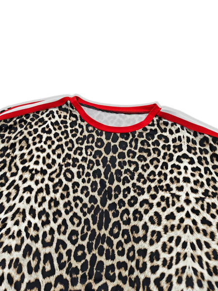 Leopard Round Neck Top and Pants Two-Piece Set - Image 14