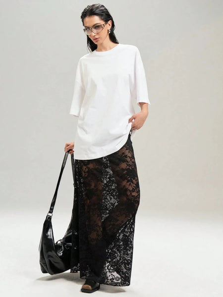 Lace Maxi Skirt - Image 6