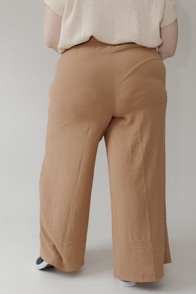 High Waisted Pleated Wide Leg Pant - Image 3
